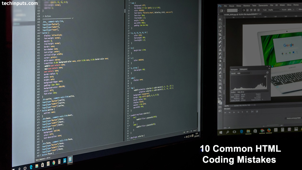 10 Common HTML Coding Mistakes